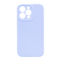 Silikonski ovitek (liquid silicone) za Apple iPhone 14 Pro Max, Soft, svetlo modra