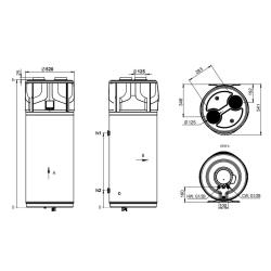 Sanitarna toplotna črpalka Tesy HPWH 3.2 100