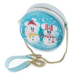 Torba Loungefly Disney Snowman Mickey Minnie Snow Globe