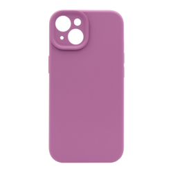 Silikonski ovitek (liquid silicone) za Apple iPhone 15, Soft, vijolična