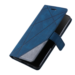 Preklopna torbica za Xiaomi Redmi Note 13 Pro, WLGO-Lines, modra