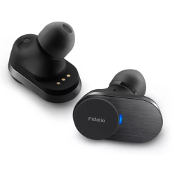 Brezžične slušalke Philips Fidelio T1BK, črna
