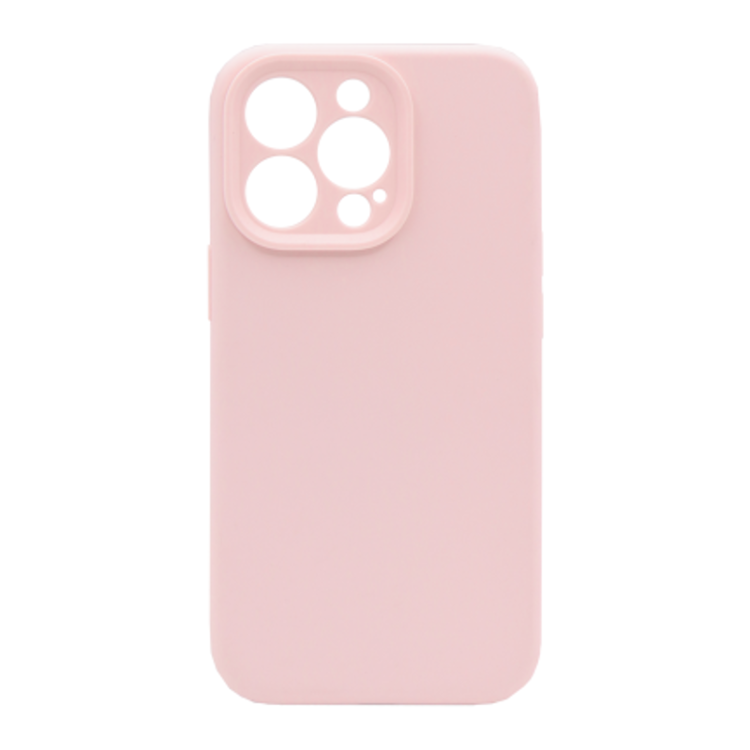 Silikonski ovitek (liquid silicone) za Apple iPhone 15 Pro Max, Soft, pastelno roza