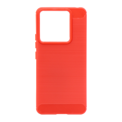 Gumiran ovitek TPU za Xiaomi Redmi Note 13 Pro, A-Type, rdeča