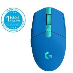 Brezžična miška Logitech G305 Lightspeed, gaming, modra