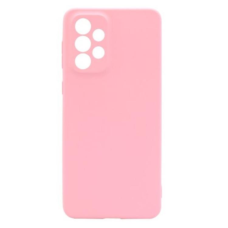 Samsung Galaxy A53 5G - Gumiran ovitek (TPU) - svetlo roza G-Type