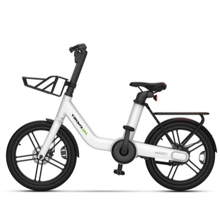 Električno kolo MS Energy Pulse Urban C20, 20 x 2.125", 250W motor, belo