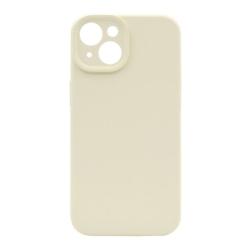 Silikonski ovitek (liquid silicone) za Apple iPhone 13, N-Soft, bela