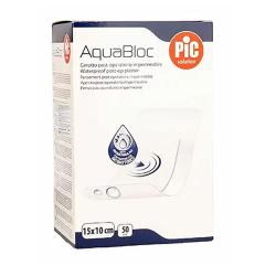 Antibakterijski pooperativni obliž PiC AquaBloc 15 x 10 cm 50x