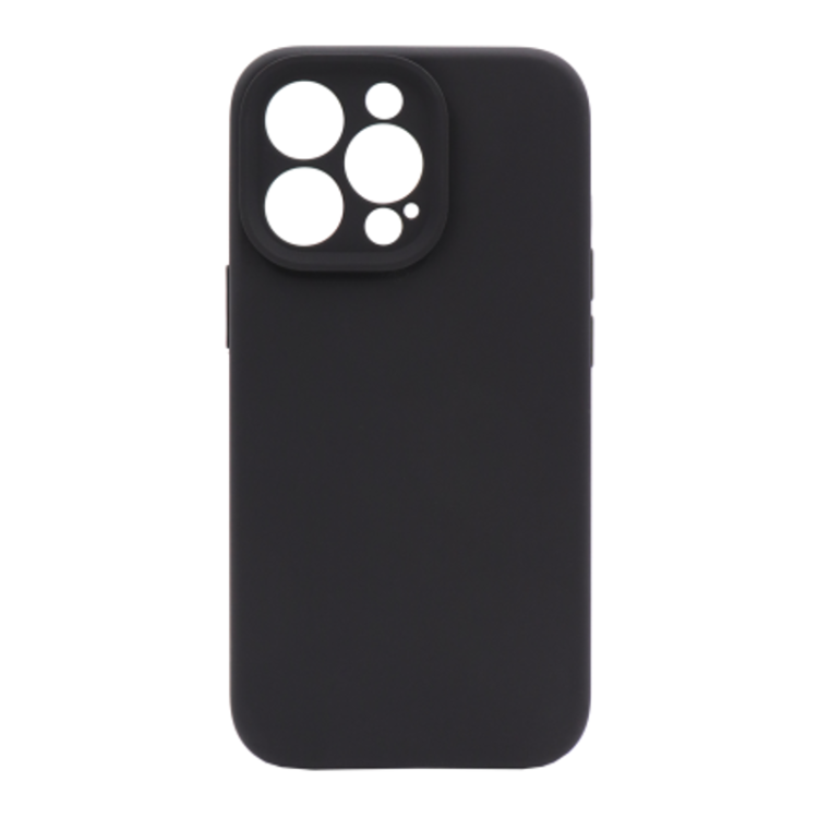 Silikonski ovitek (liquid silicone) za Apple iPhone 15 Pro, Soft, črna