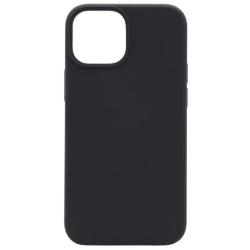 Apple iPhone 13, silikonski ovitek (liquid silicone), soft, črn