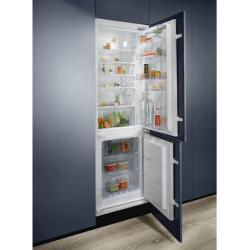 Vgradni hladilnik z zamrzovalnikom Electrolux ENT6NE18S, No Frost, bel