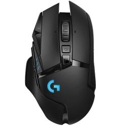 Brezžična miška Logitech G502 LightSpeed, gaming, RGB, črna