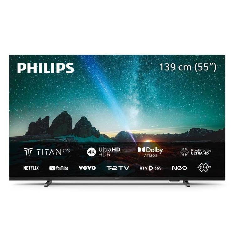 Televizor Philips 55PUS7609, 4K UHD, Smart TV, diagonala 139 cm