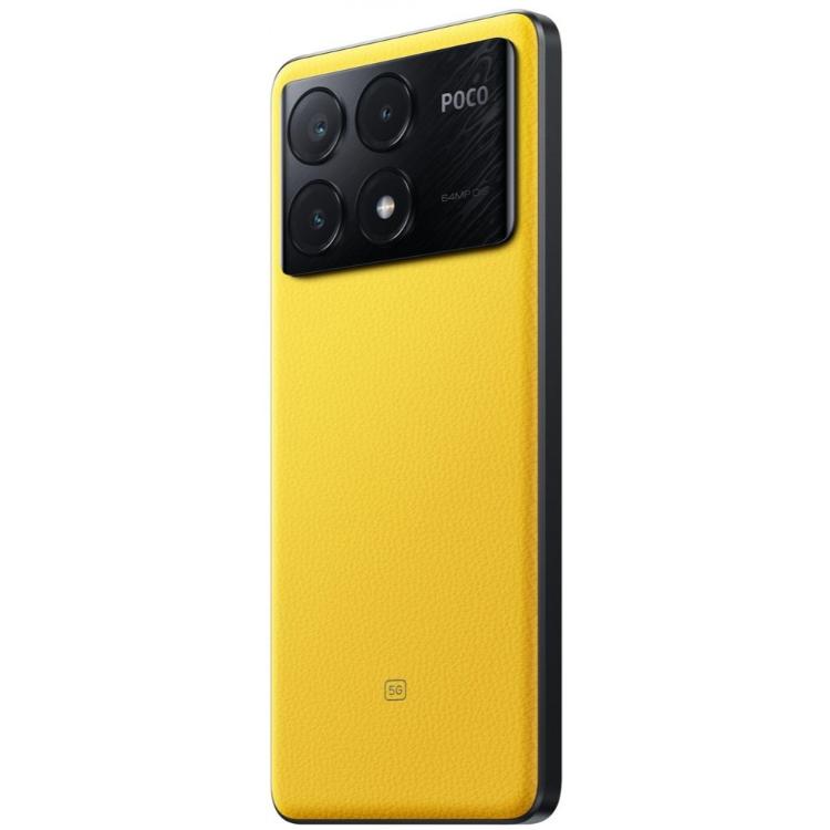 Pametni telefon Poco X6 Pro 5G, 12+512GB, rumena