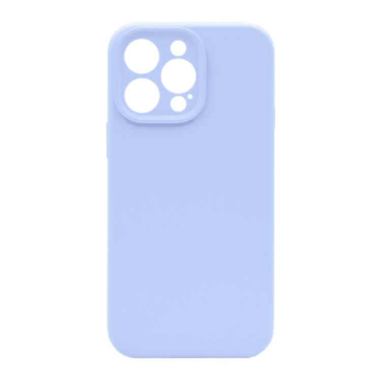 Silikonski ovitek (liquid silicone) za Apple iPhone 15 Pro, Soft, svetlo modra