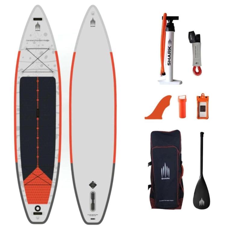 SUP deska Shark Performance 11.6 X 34 X 6 / 11'6" / 350,5 cm /bela 