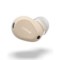 Brezžične slušalke Jabra Elite 10, kremna