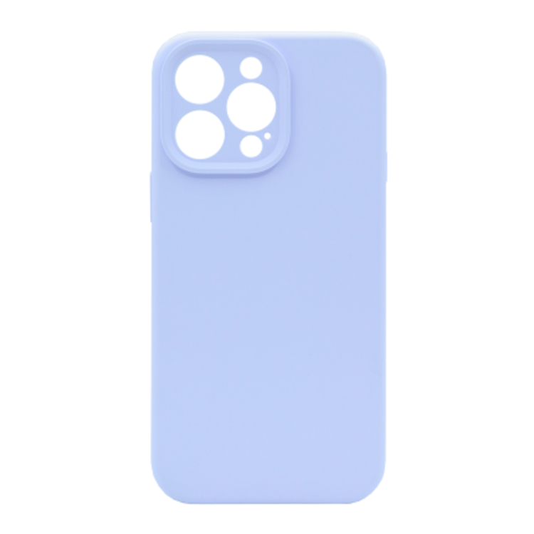Silikonski ovitek (liquid silicone) za Apple iPhone 15 Pro Max, Soft, svetlo modra