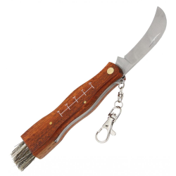 Gobarski nož z lesenim ročajem + krtačka_1