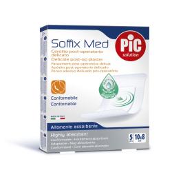 Antibakterijski pooperativni obliž PiC Soffix Med 10 x 8 cm 5x