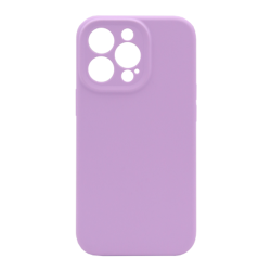 Silikonski ovitek (liquid silicone) za Apple iPhone 14 Pro Max, Soft, lila