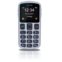 Telefon za starejše Beafon SL250 - sivo črn_1