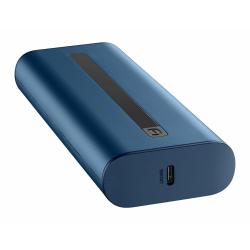 Prenosna baterija CellularLine Thunder, 20000 mAh, modra