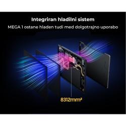 Tablični računalnik BlackView Mega 1, 11.5", 5G, 12GB+256GB, IPS Full HD+, Android 13, WiFi 5, Bluetooth 5.1, GPS, zvočniki, +pisalo, +ovitek, siva