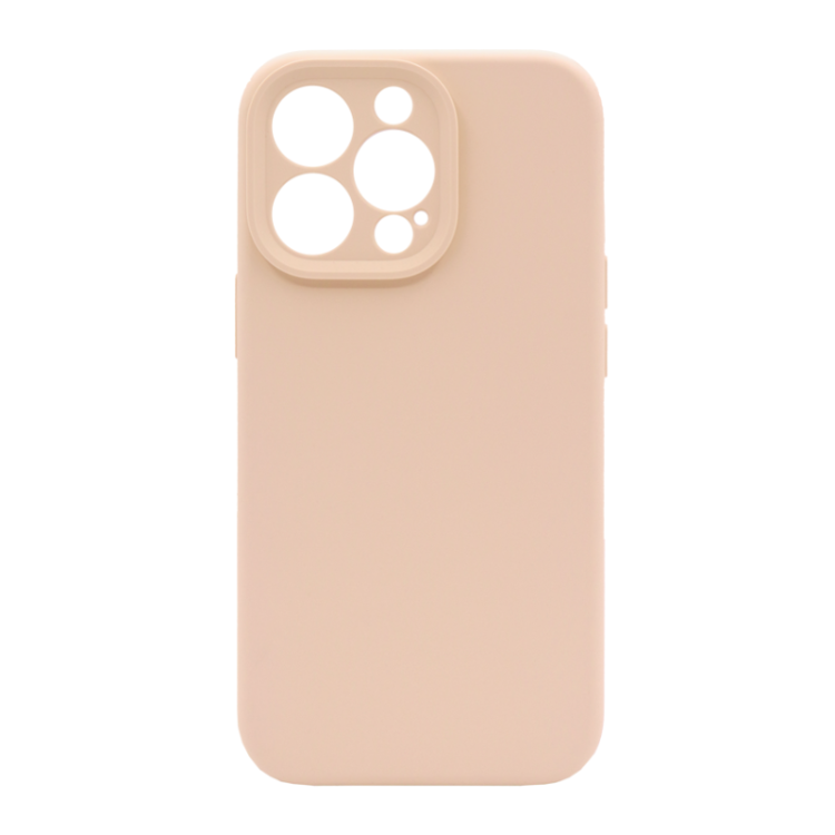 Silikonski ovitek (liquid silicone) za Apple iPhone 14 Pro, Soft, peščeno roza