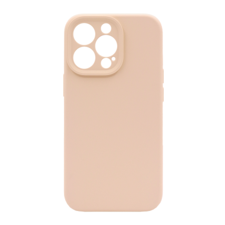 Silikonski ovitek (liquid silicone) za Apple iPhone 14 Pro Max, Soft, peščeno roza