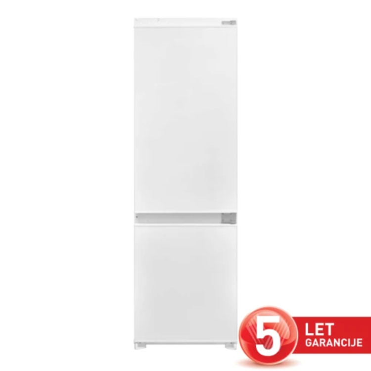 Vgradni hladilnik VOX IKK 3410 E, E, H:181 l, Z:70 l, 177 cm, Less Frost, bel