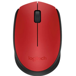 Brezžična miška Logitech M171, rdeča