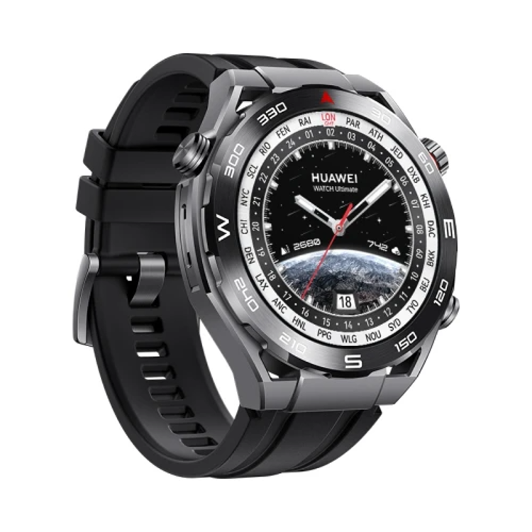 Pametna ura Huawei Watch Ultimate Titanium, črna