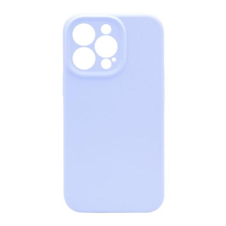 Silikonski ovitek (liquid silicone) za Apple iPhone 13 Pro, N-Soft, modra