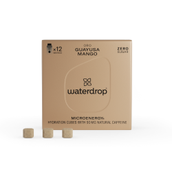 Hidracijske kocke Waterdrop Oro z 90 mg naravnega kofeina