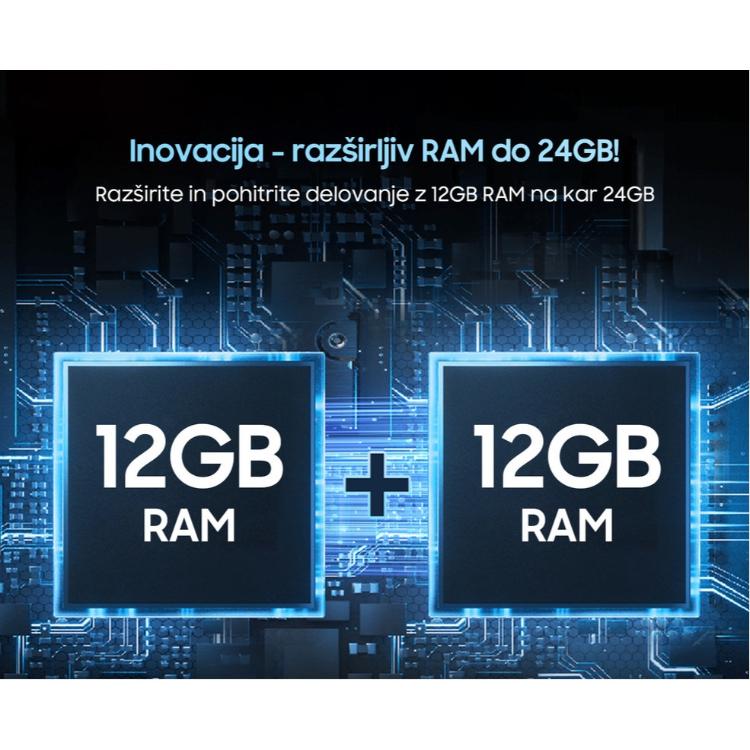 Tablični računalnik BlackView TAB 18, 12", 4G-LTE, 12GB + 256GB, IPS 2.4K, modra