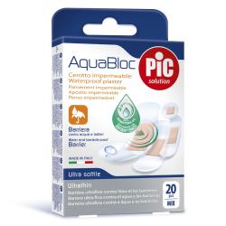 Antibakterijski obliž PiC Aquabloc Mix 20X